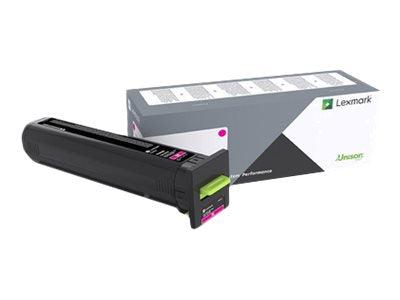 LEXMARK Toner magenta 22K CX825 Vorderansicht