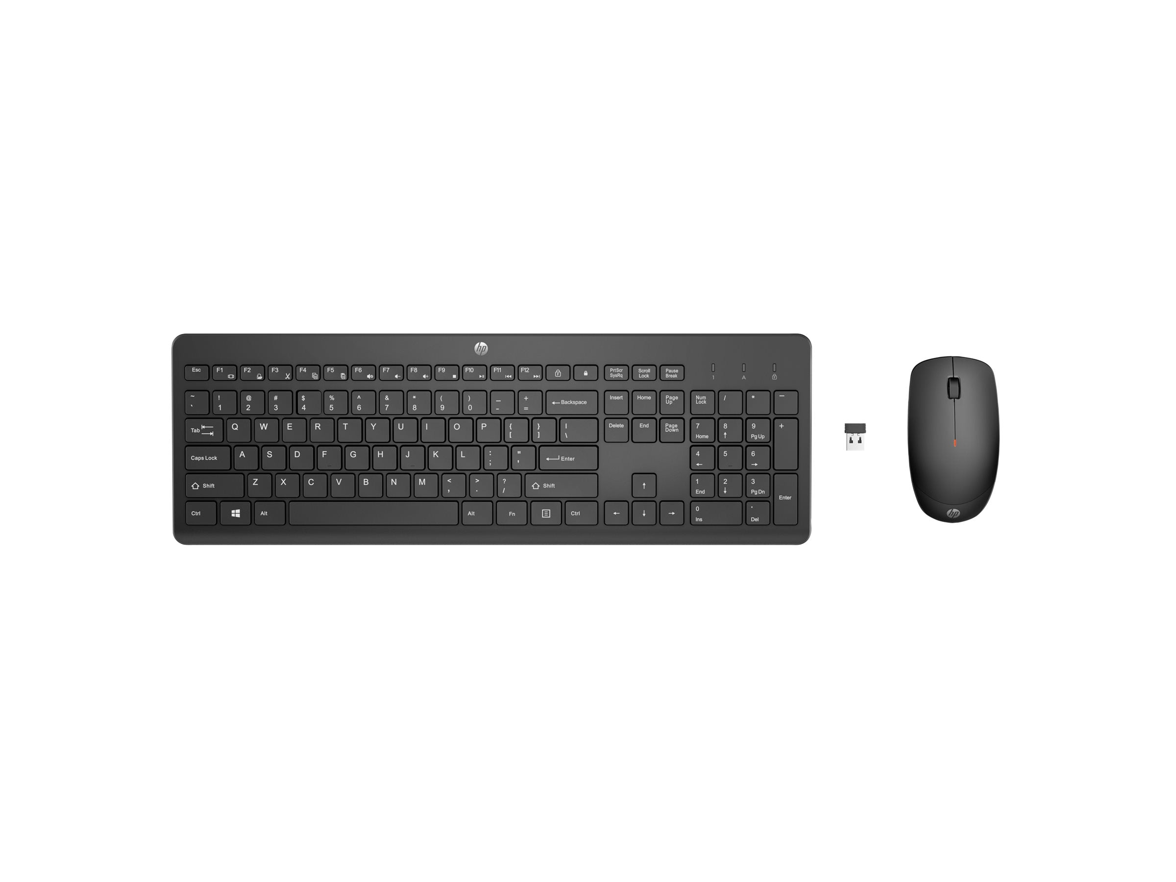 HP 230 WL Mouse+KB Combo (P) Detailansicht Tastatur