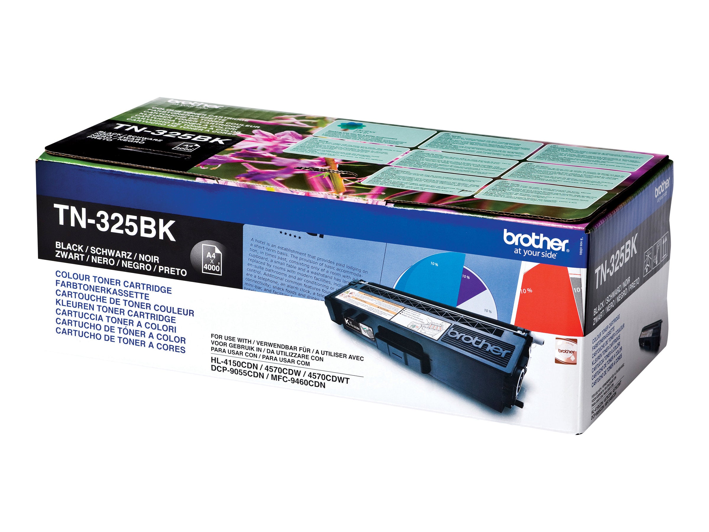 BROTHER TN-325 Toner schwarz Vorderansicht