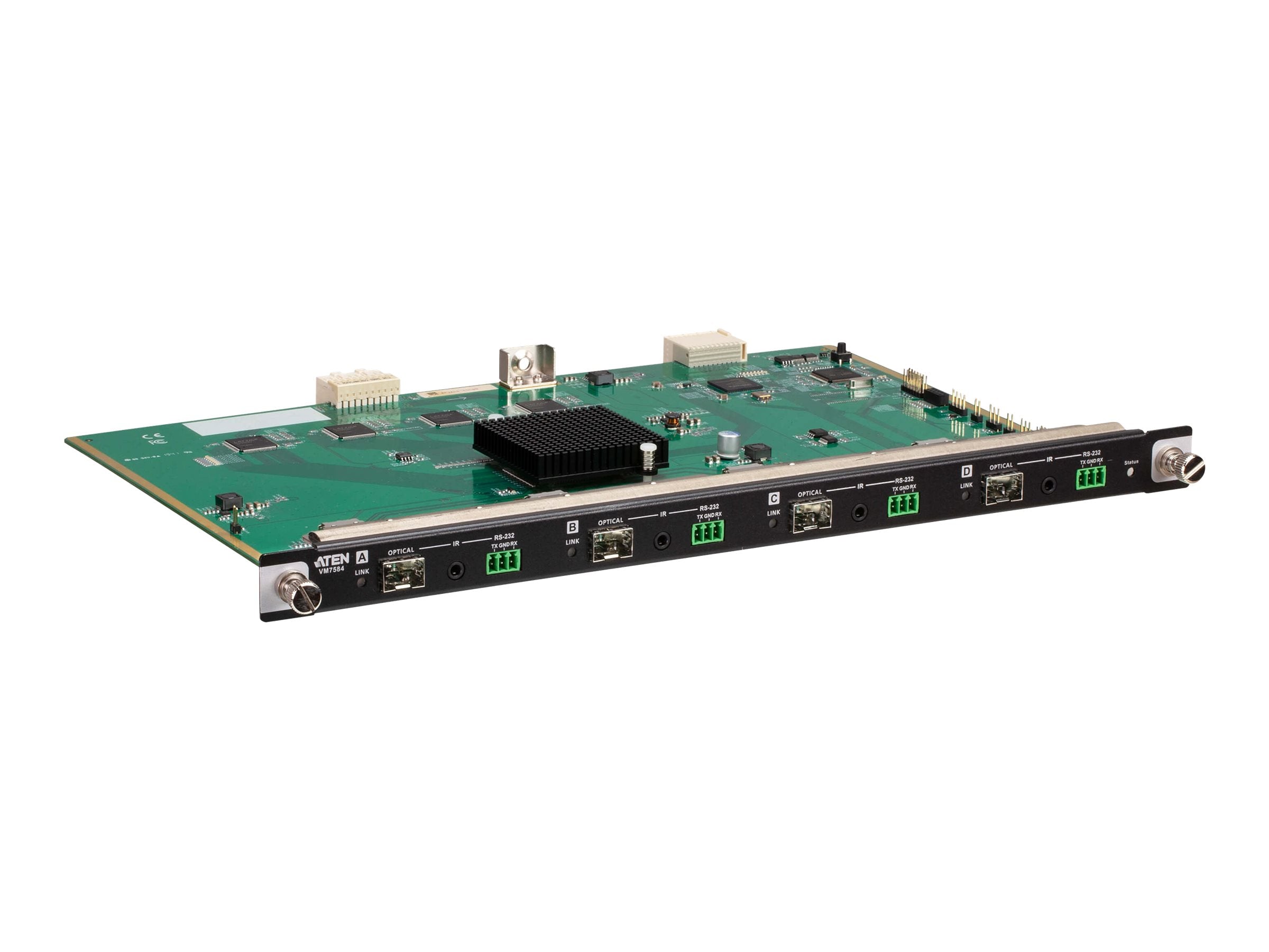 ATEN VM8584K2 4-Port 10G Optical Output Board Vorderansicht