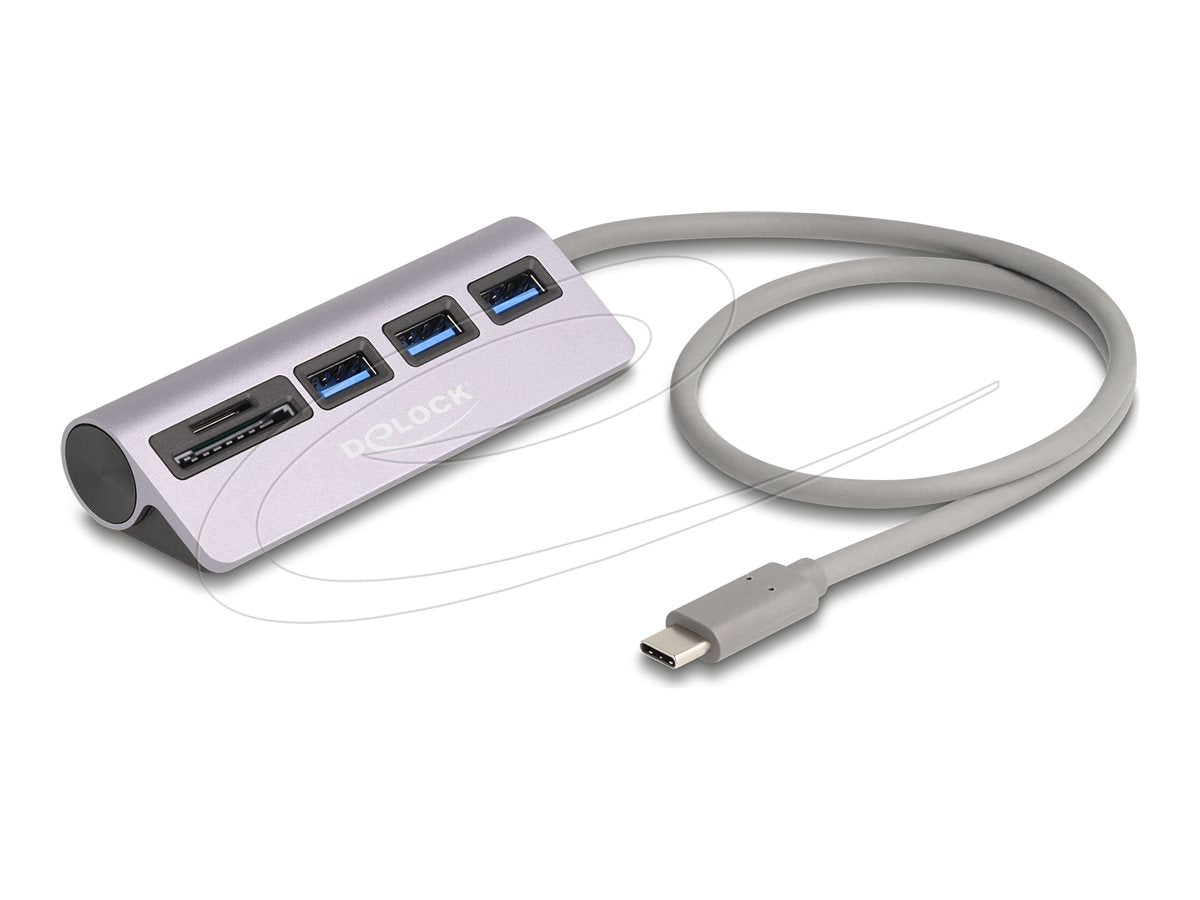 DELOCK 3 Port USB 5 Gbps Hub Vorderansicht