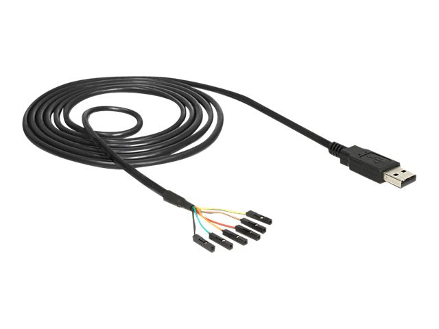 DELOCK USB 2.0 zu Seriell LVTTL Konverter Vorderansicht