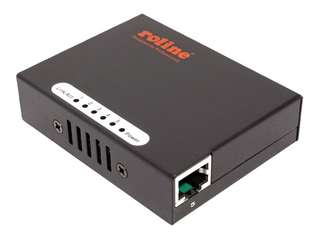 ROLINE Fast Ethernet Switch Pocket 5 Ports - Detailansicht
