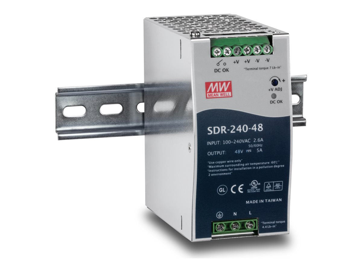TRENDNET TI-S24048 industrielles DIN-Rail-Netzteil