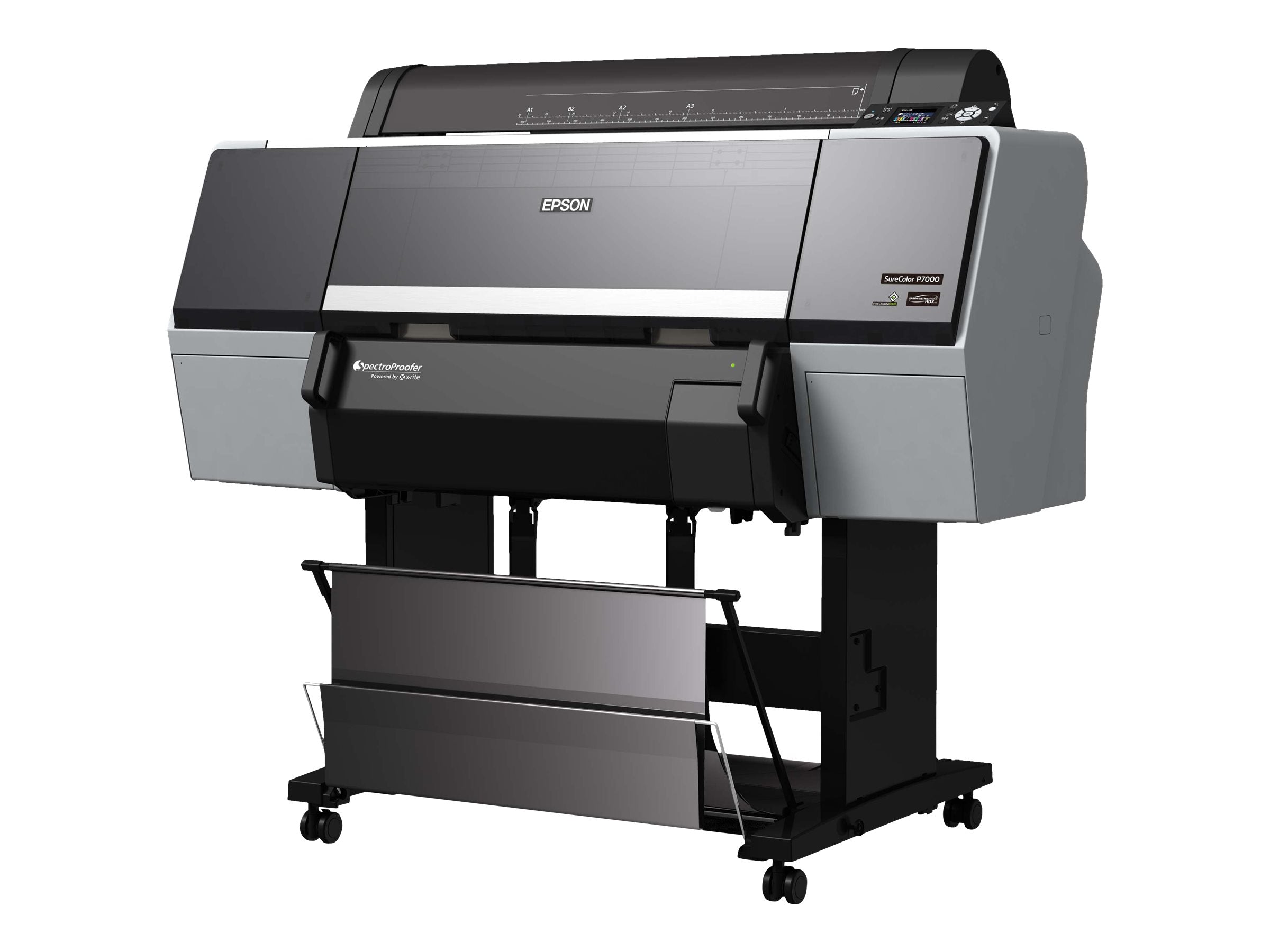 EPSON SureColor SC-P7000 STD Spectro Detailansicht des Bedienfelds