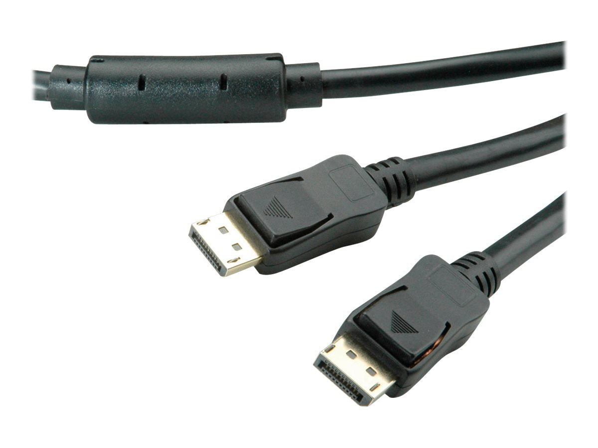 VALUE DisplayPort Kabel v1.2 aktiv ST/ST 20m Vorderansicht