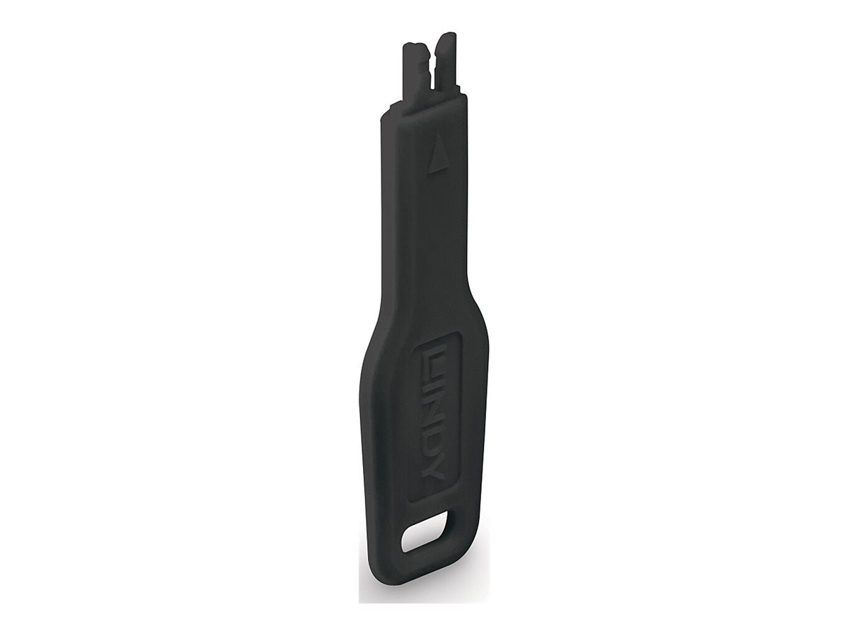 LINDY Schlussel für RJ45 Port Schloss schwarz - Detailansicht