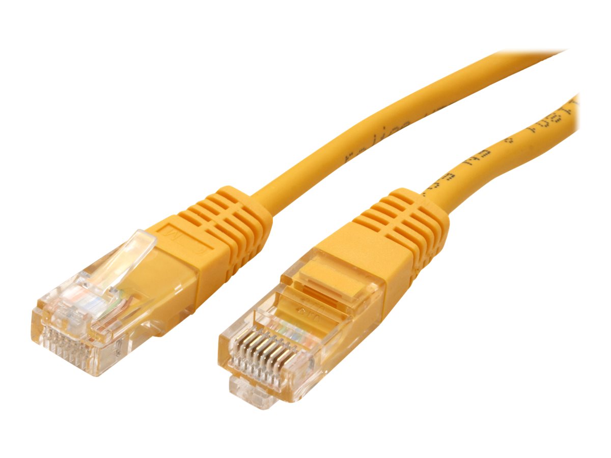 ROLINE Patchkabel Kat.5e Class D UTP gelb 0,5m - Verpackung
