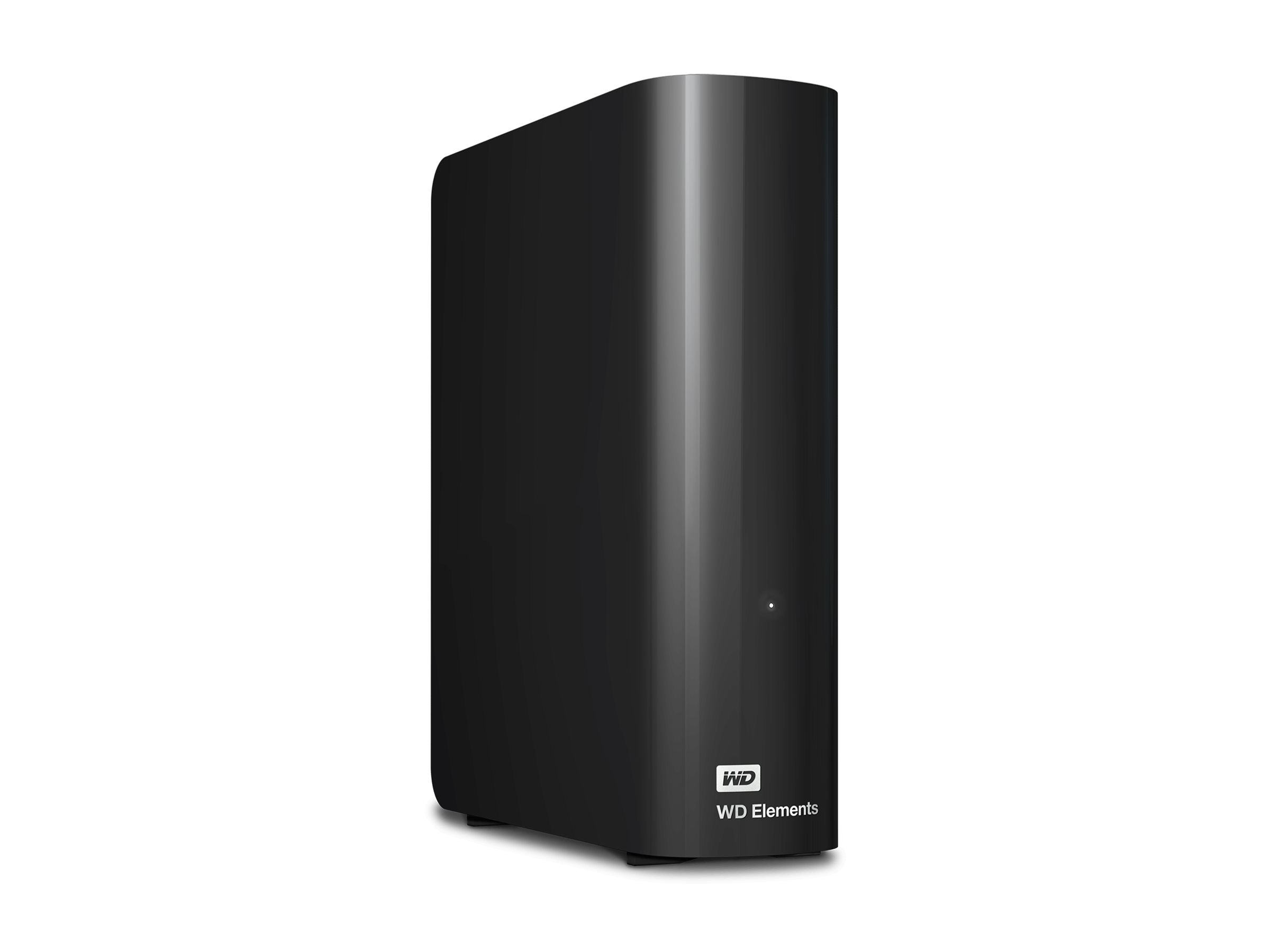 WD Elements Desktop 24TB USB 3.0 HDD Seitenansicht