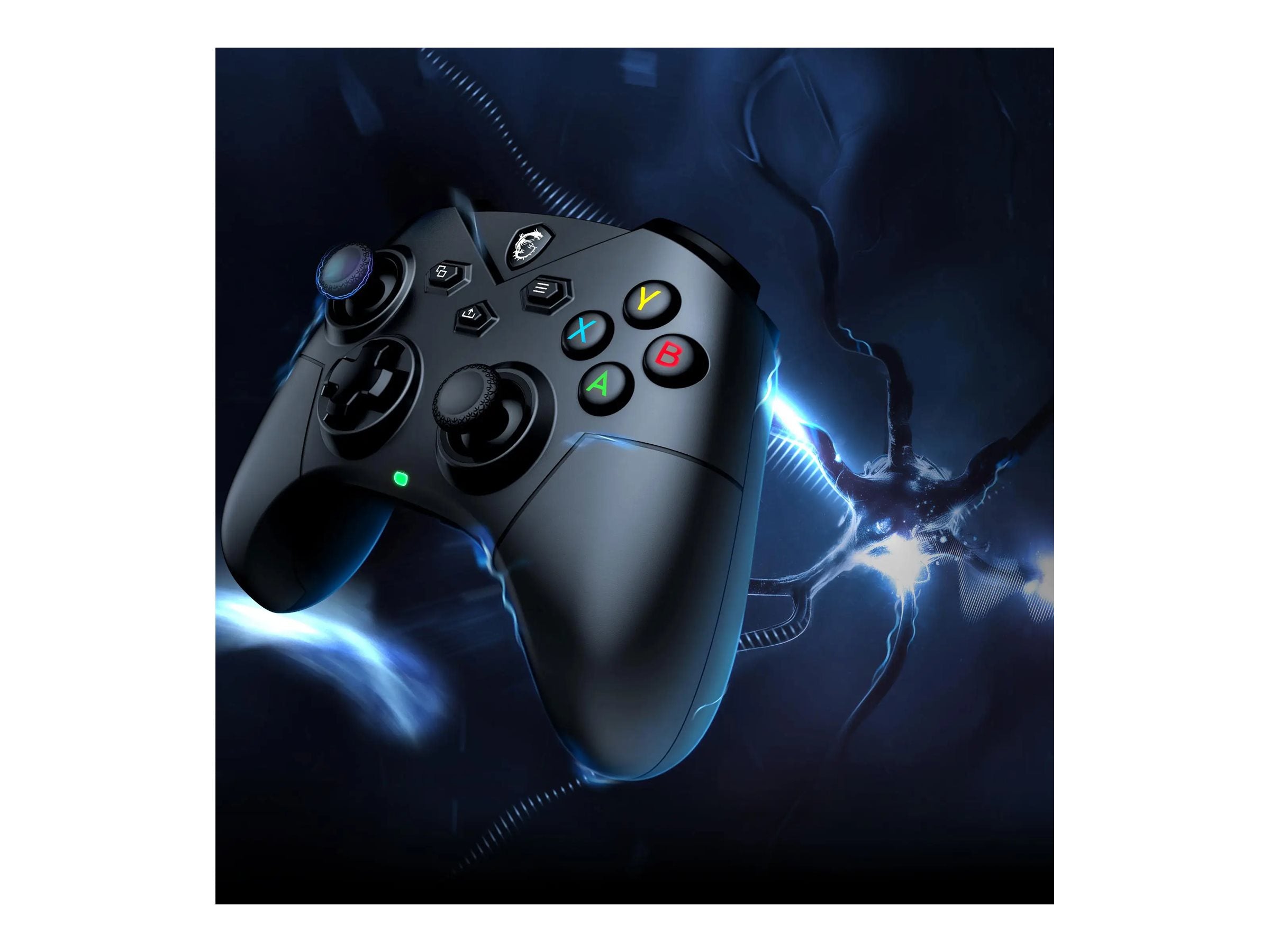 MSI FORCE GC300 W Gamepad Vorderansicht