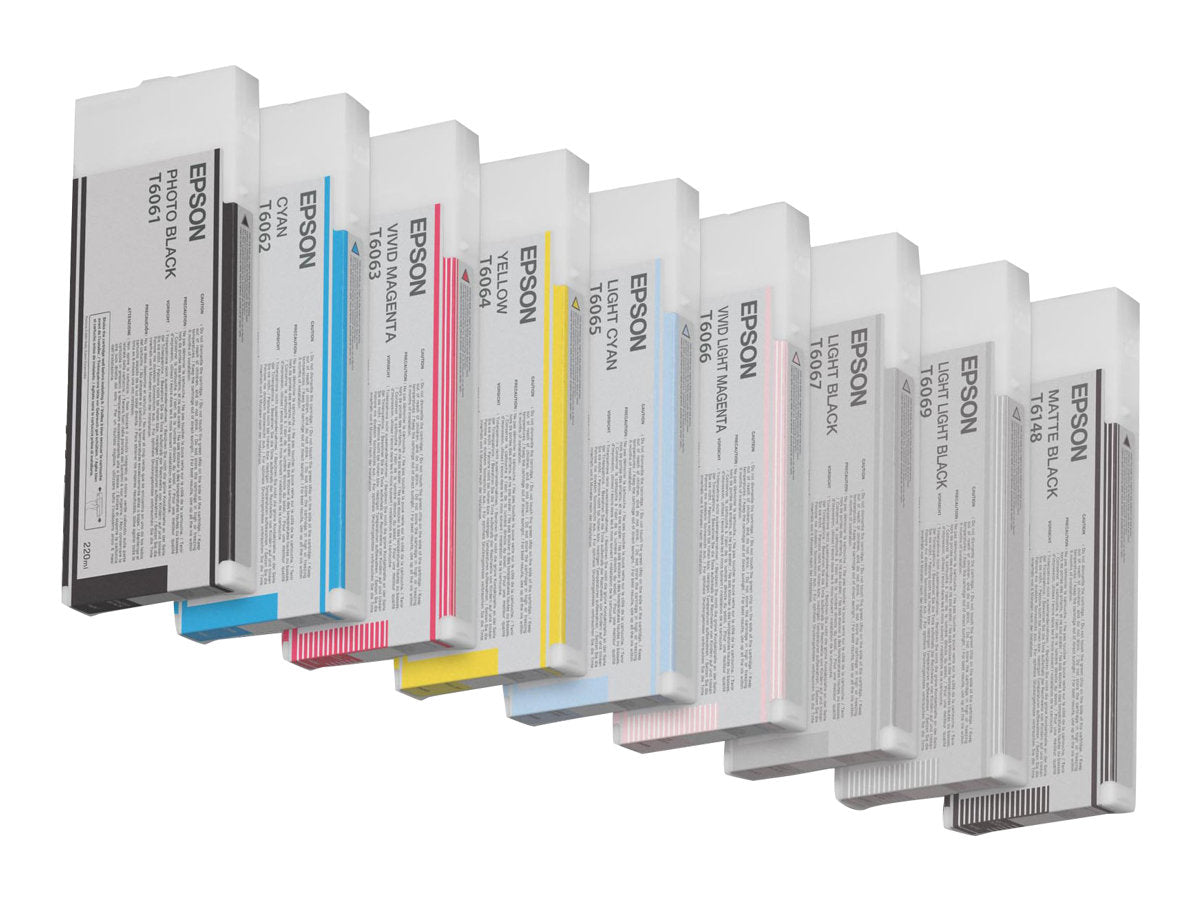 EPSON T606C Tintenpatrone Vorderansicht