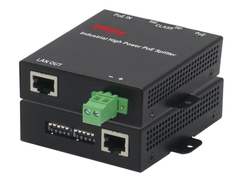 ROLINE High Power PoE++ Splitter 128W - Vorderansicht