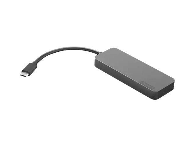 LENOVO USB-C to 4 Ports USB-A Hub Seitenansicht