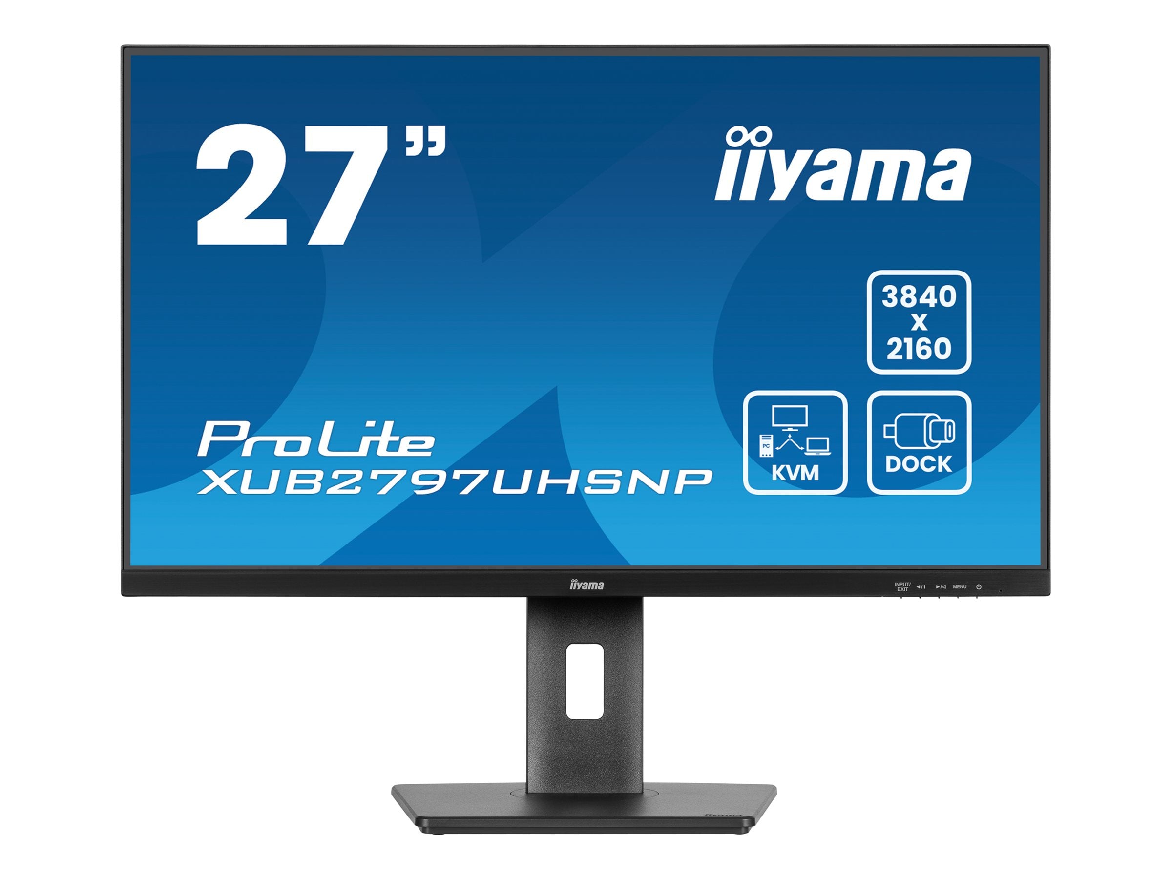 IIYAMA XUB2797UHSNP-B1 Monitor Vorderansicht