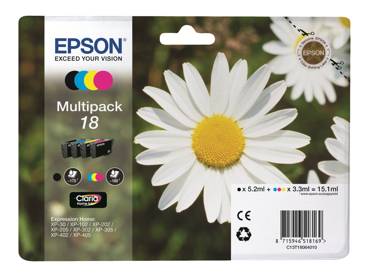 EPSON 3LB 18 Tintenpatrone Vorderansicht