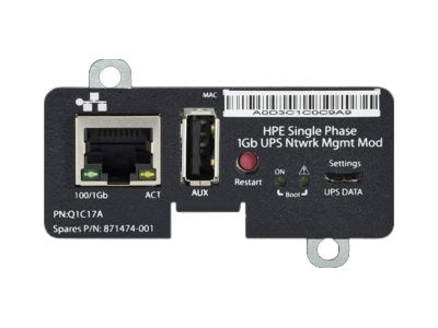 HPE Single Phase 1Gb UPS Network Management Module Verpackung