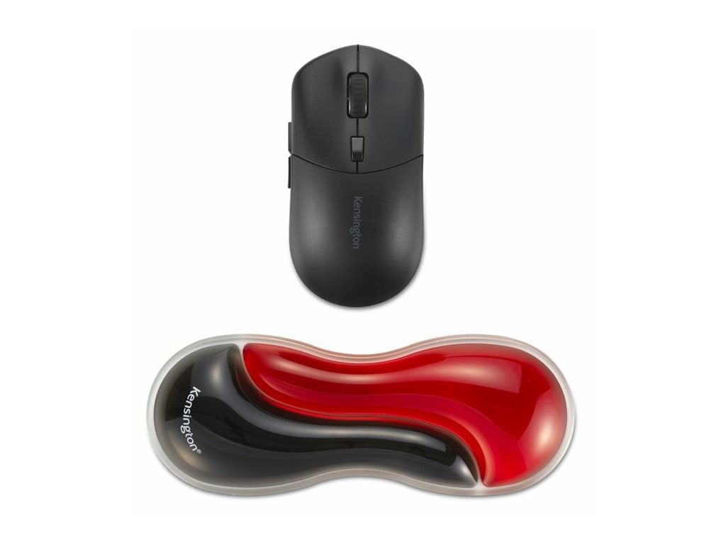 KENSINGTON Slim Duo Gel Handgelenkauflage für Maus Rot - Detailansicht