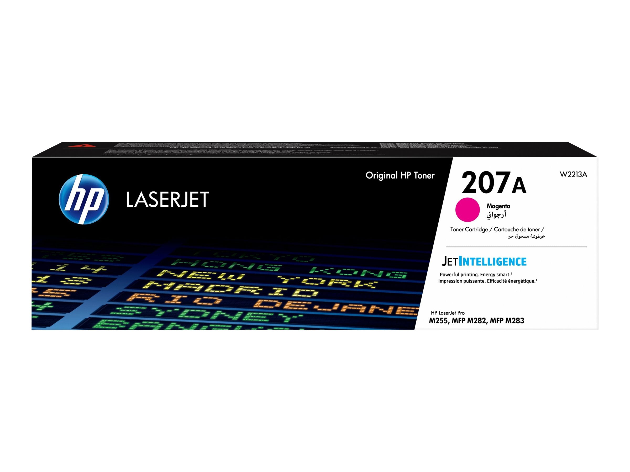 HP 207A Magenta LaserJet Toner Cartridge Seitenansicht