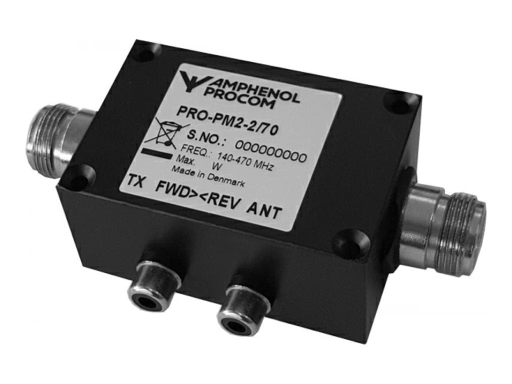 PROCOM PRO-PM2-2/70-25W-N(f)-N(f) Messrichtkoppler Vorderansicht