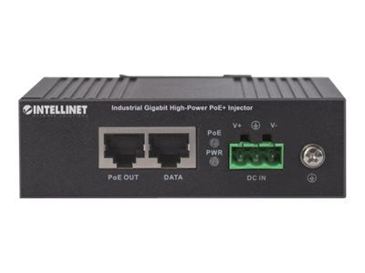 INTELLINET Gigabit PoE+ Industrie Injektor Seitenansicht