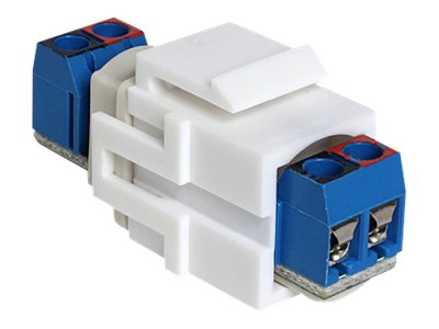 DELOCK Keystone Terminalblock - Vorderansicht