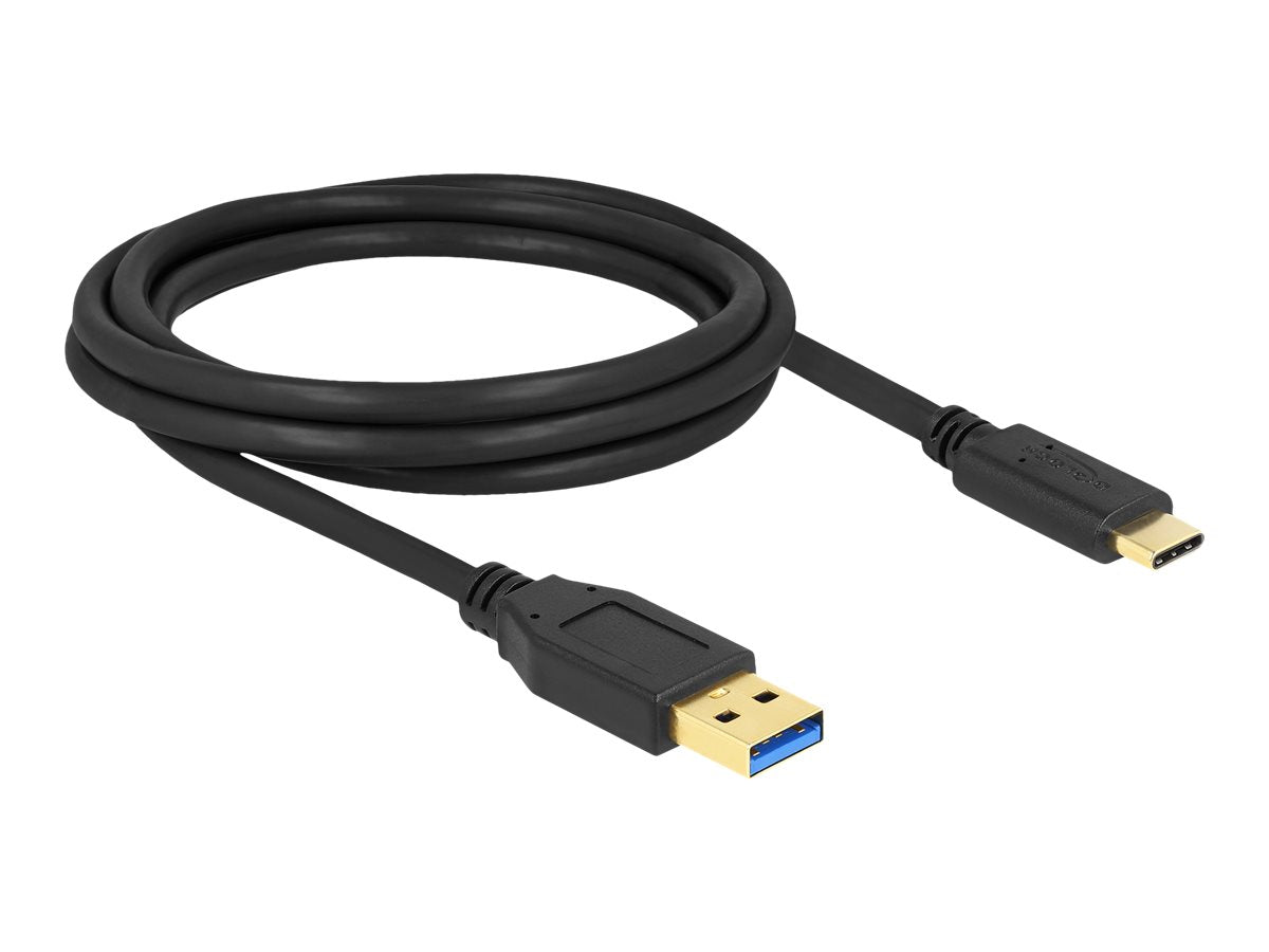 DELOCK SuperSpeed USB USB 3.2 Gen 1 Kabel Typ-A zu USB Type-C 2 m - Verpackung