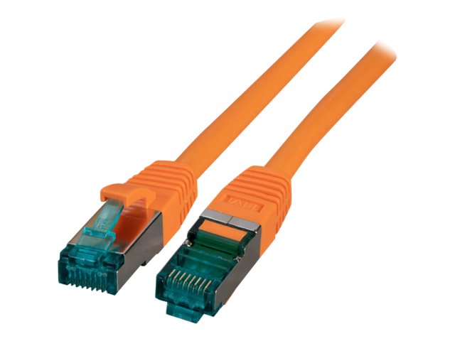 EFB RJ45 Patchkabel S/FTP Cat6A LSZH Orange 5m - Verpackung