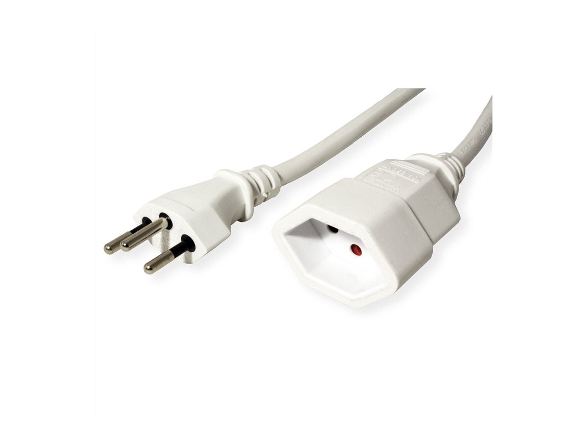 VALUE Verlängerungskabel T12/T13 weiss 5m - Verpackung