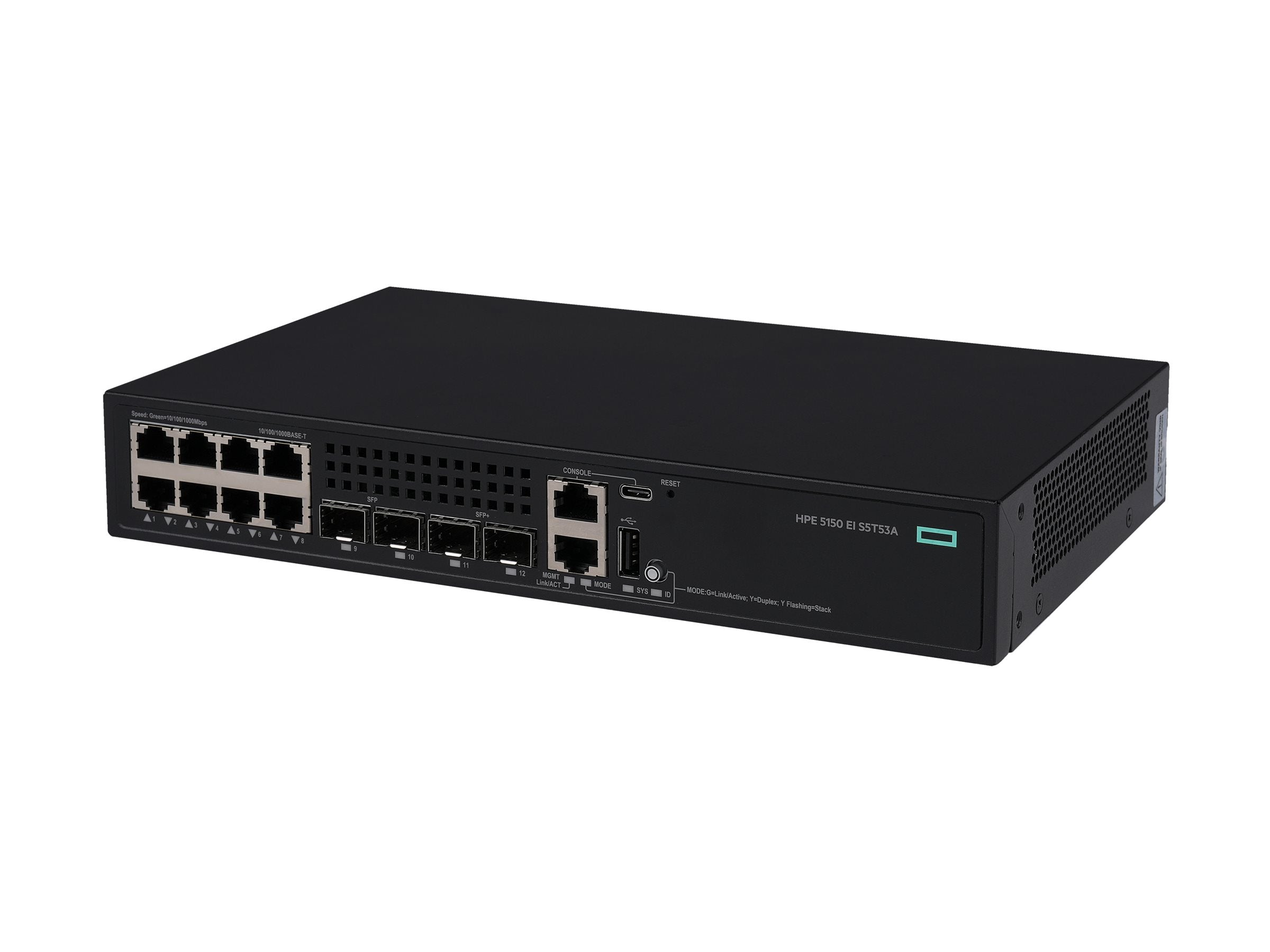HPE Networking Comware Switch 8p 10M/100M/1G 2p SFP 1G 2p SFP+ 1G/10G 5150EI EU en