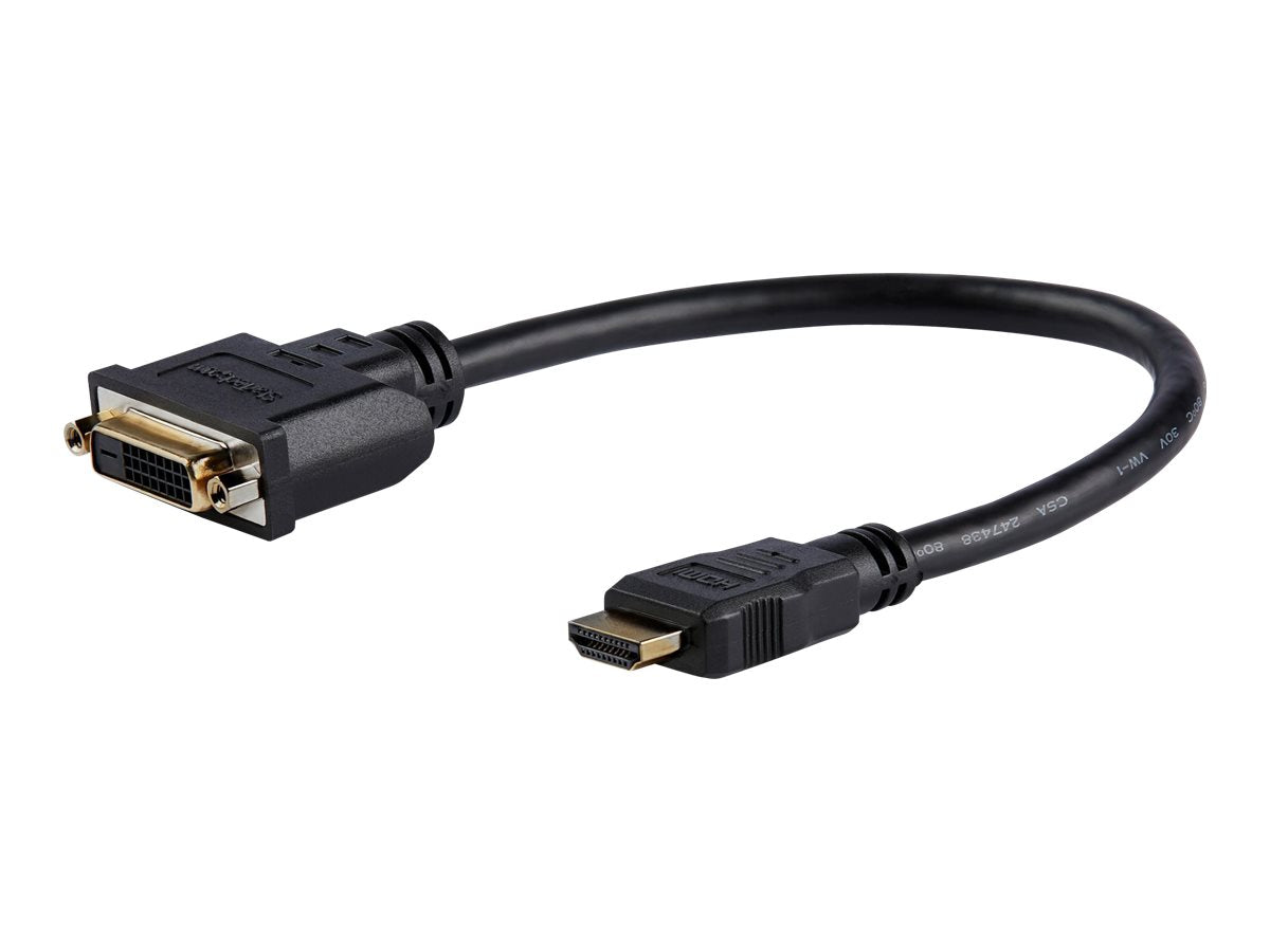 STARTECH.COM HDMI auf DVI-D Adapter HDDVIMF8IN Vorderansicht