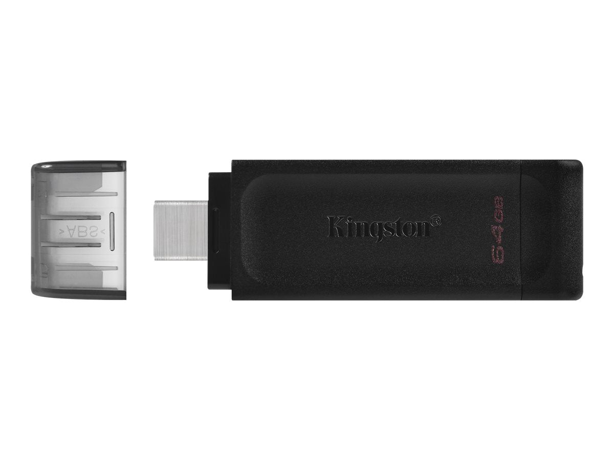 KINGSTON 64GB USB-C3.2 Gen1 DataTraveler 70 Seitenansicht