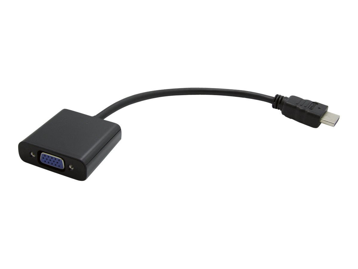 VALUE HDMI-VGA Adapterkabel HDMI ST / VGA BU Vorderansicht