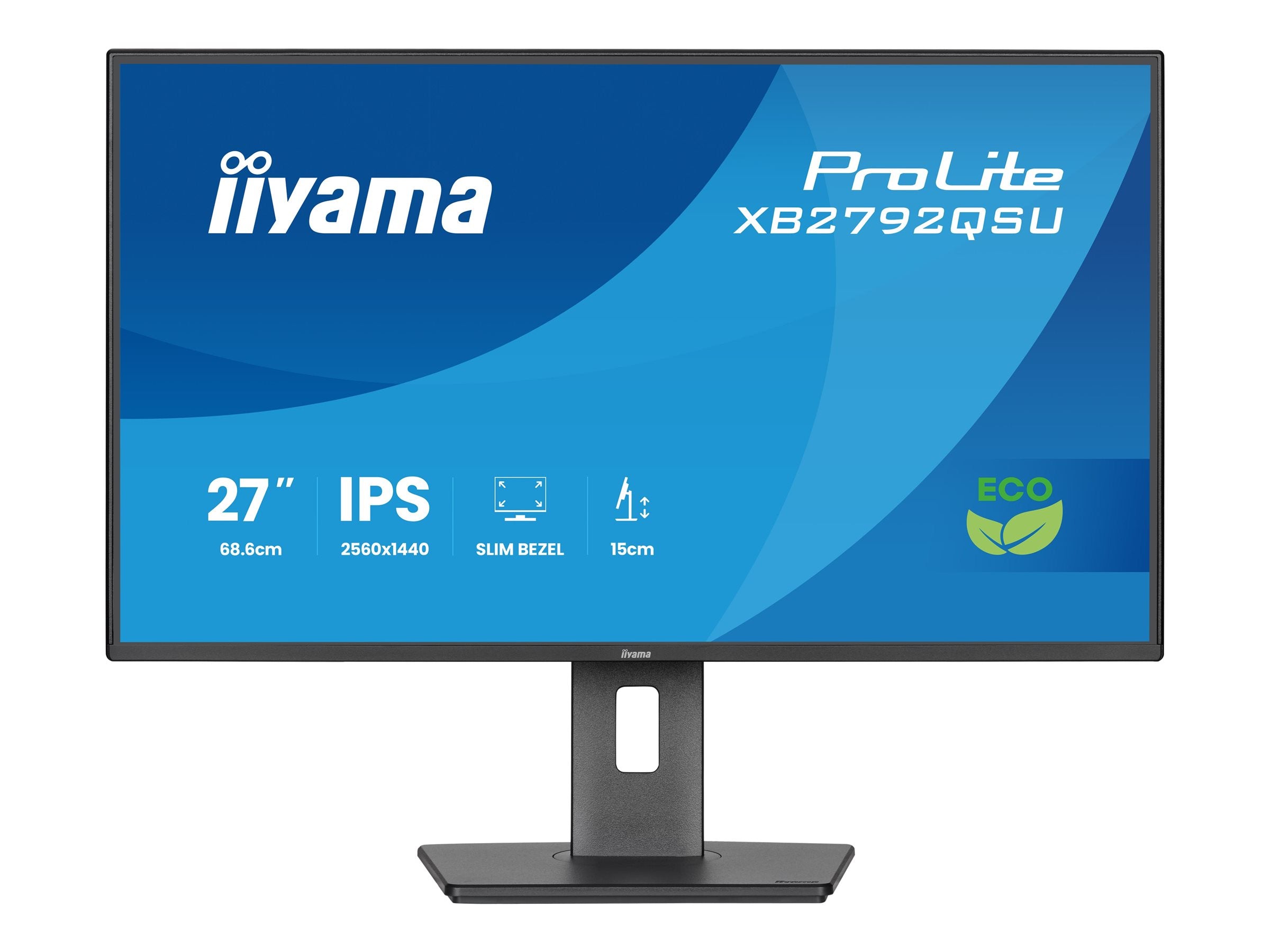 IIYAMA XB2792QSU-B1 Monitor Anschlussmöglichkeiten