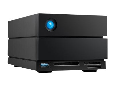 LACIE 20TB 2big Dock Thunderbolt 3 USB 3.2 - Vorderansicht