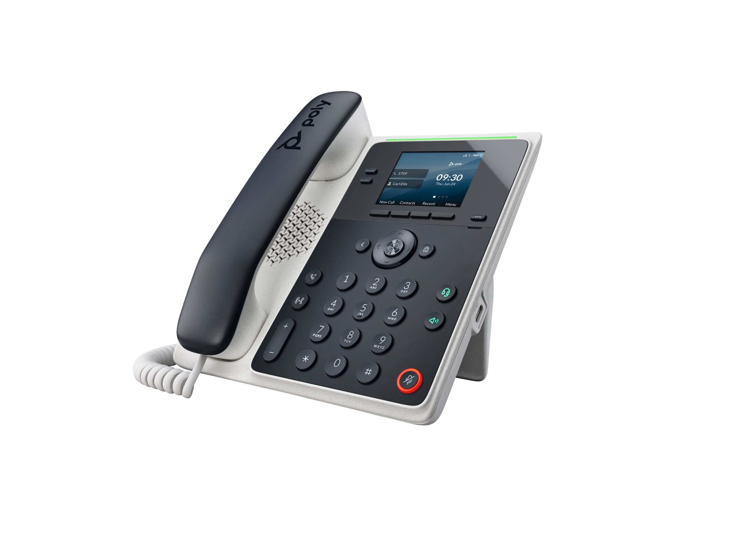 HP Poly Edge E100 IP Phone Seitenansicht