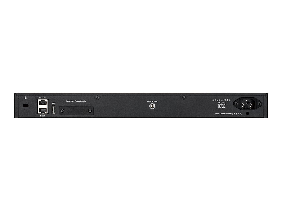D-LINK DGS-3130-54TS/E 54-Port Layer 3 Gigabit Stack Switch Vorderansicht