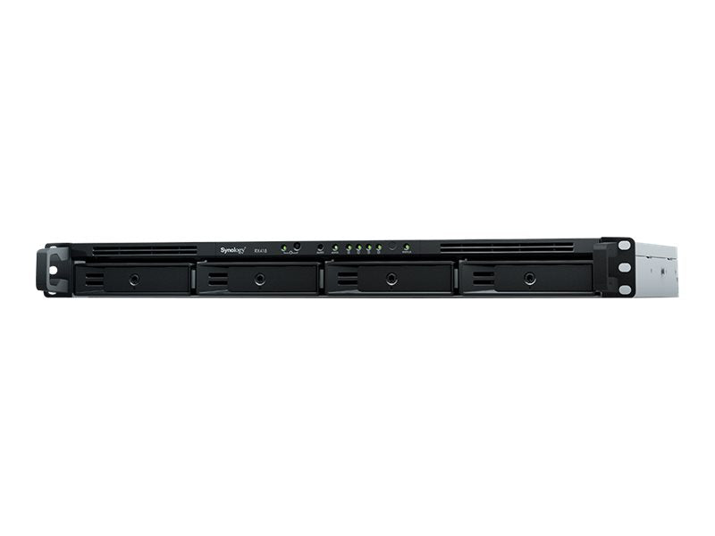 SYNOLOGY RX418 4-Bay HDD-Array Rackmount Vorderansicht