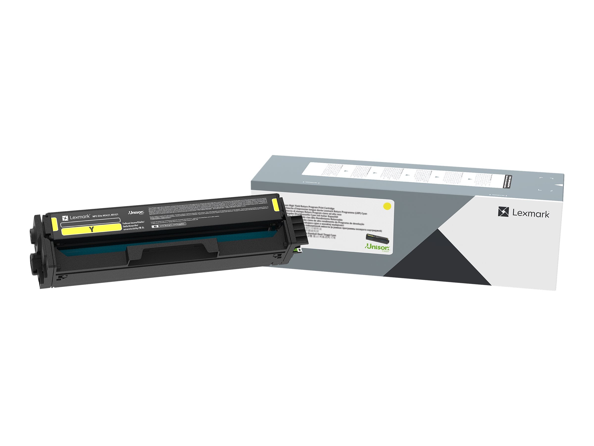 LEXMARK C330H40 Yellow High Yield Print Cartridge Vorderansicht