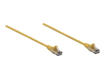 INTELLINET Netzwerkkabel Cat6 U/UTP 1,5m Gelb RJ-45 Stecker Verpackung