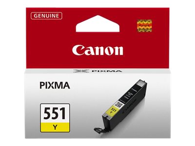 CANON 1LB CLI-551Y Tintenbehälter Gelb Detailansicht