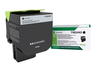 LEXMARK 6K Return Program Tonerpatrone Schwarz CS/CX417 Vorderansicht