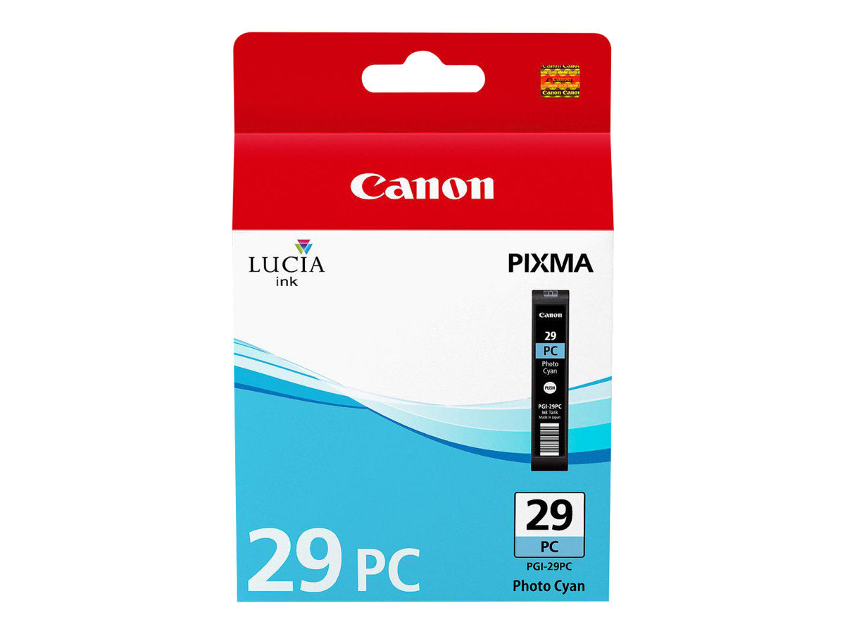CANON PGI-29 PC Tinte foto cyan Vorderansicht