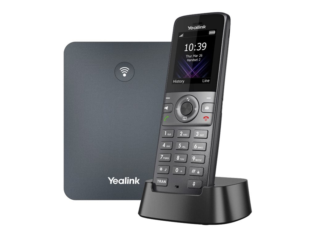 YEALINK W74P schnurloses VoIP-Telefon Vorderansicht