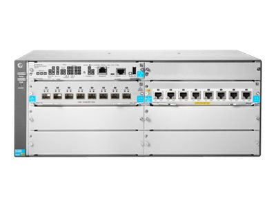 HPE 5406R 8XGT PoE+ / 8SFP+ v3 zl2 Switch - Vorderansicht