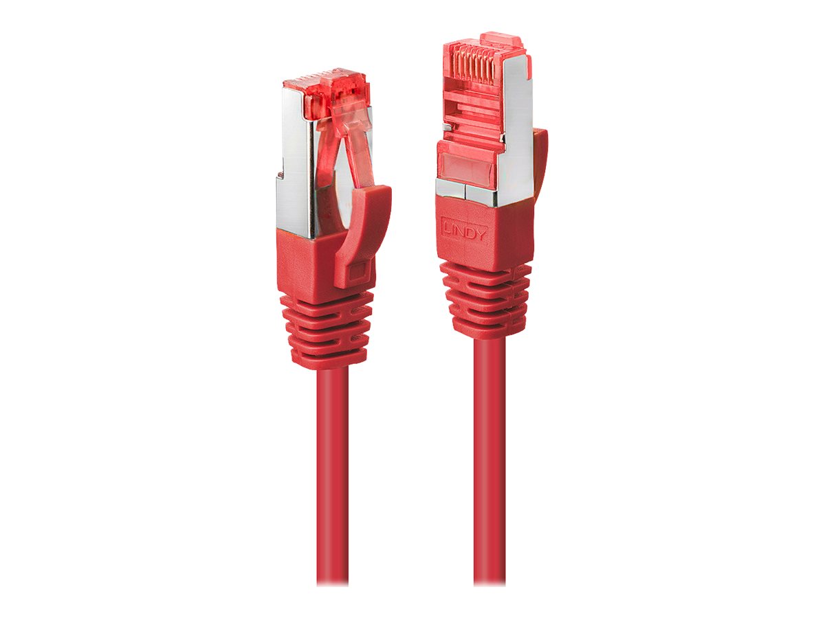 LINDY Cat.6 S/FTP Kabel, rot, 3m Patchkabel - Verpackung