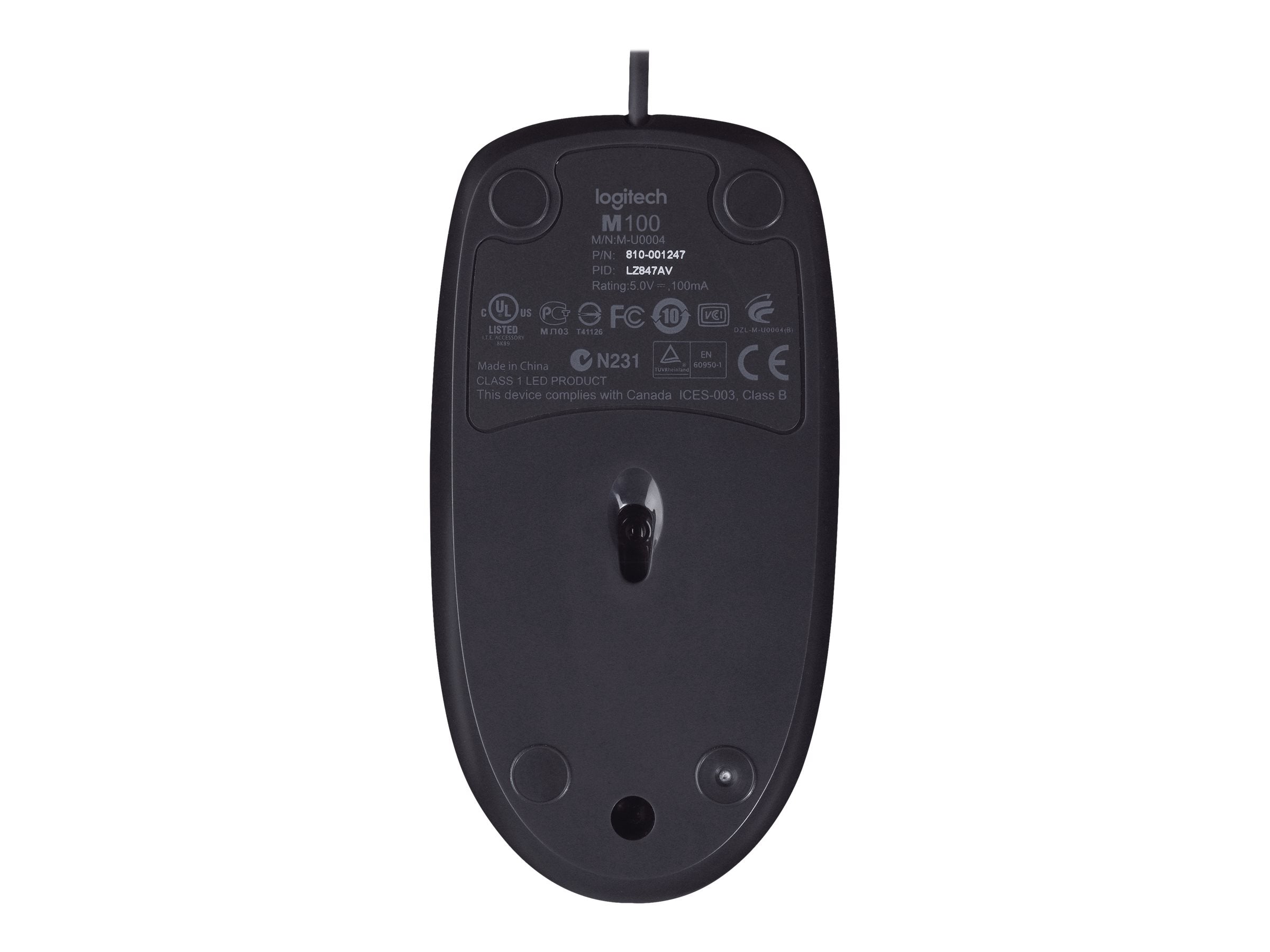 LOGITECH M100 Maus Verpackung