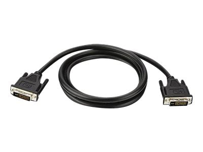 TECHLY DVI-D Dual-Link Anschlusskabel schwarz 10m - Detailansicht