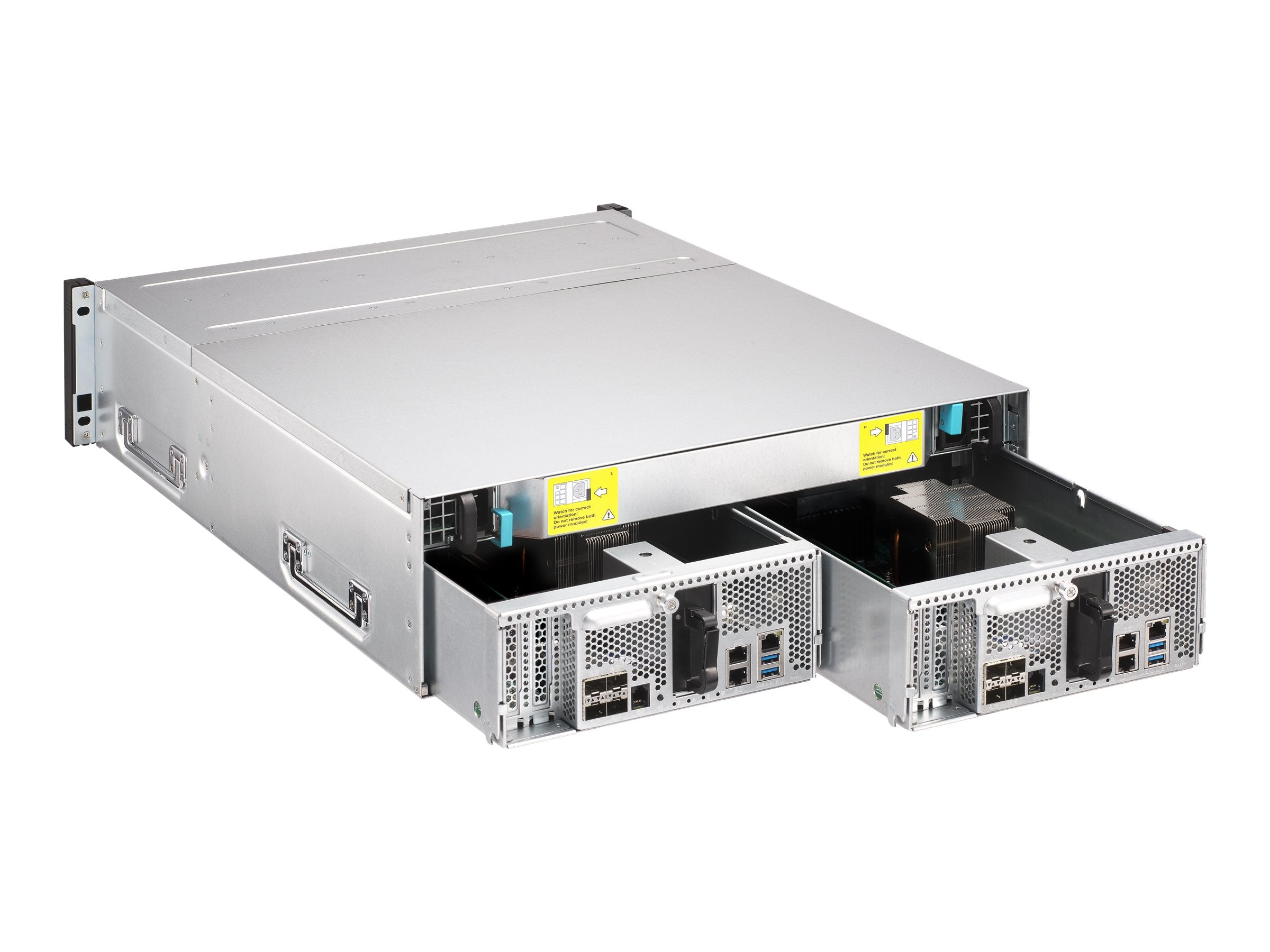 QNAP ES1686dc-2123IT-64G NAS-Server Vorderansicht