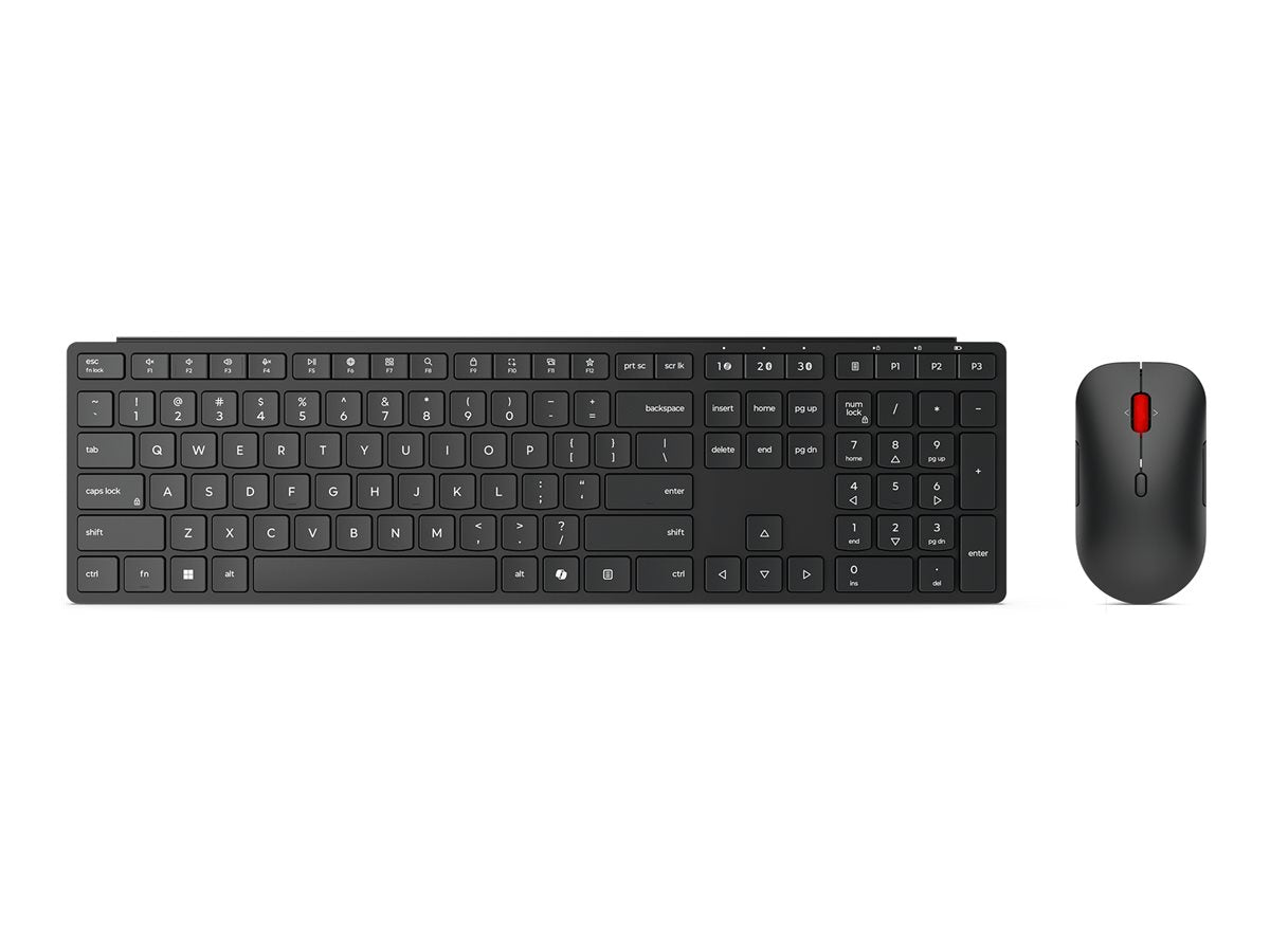 Vorderansicht des LENOVO WL Pro 6000 Combo Wireless Keyboard - Mouse