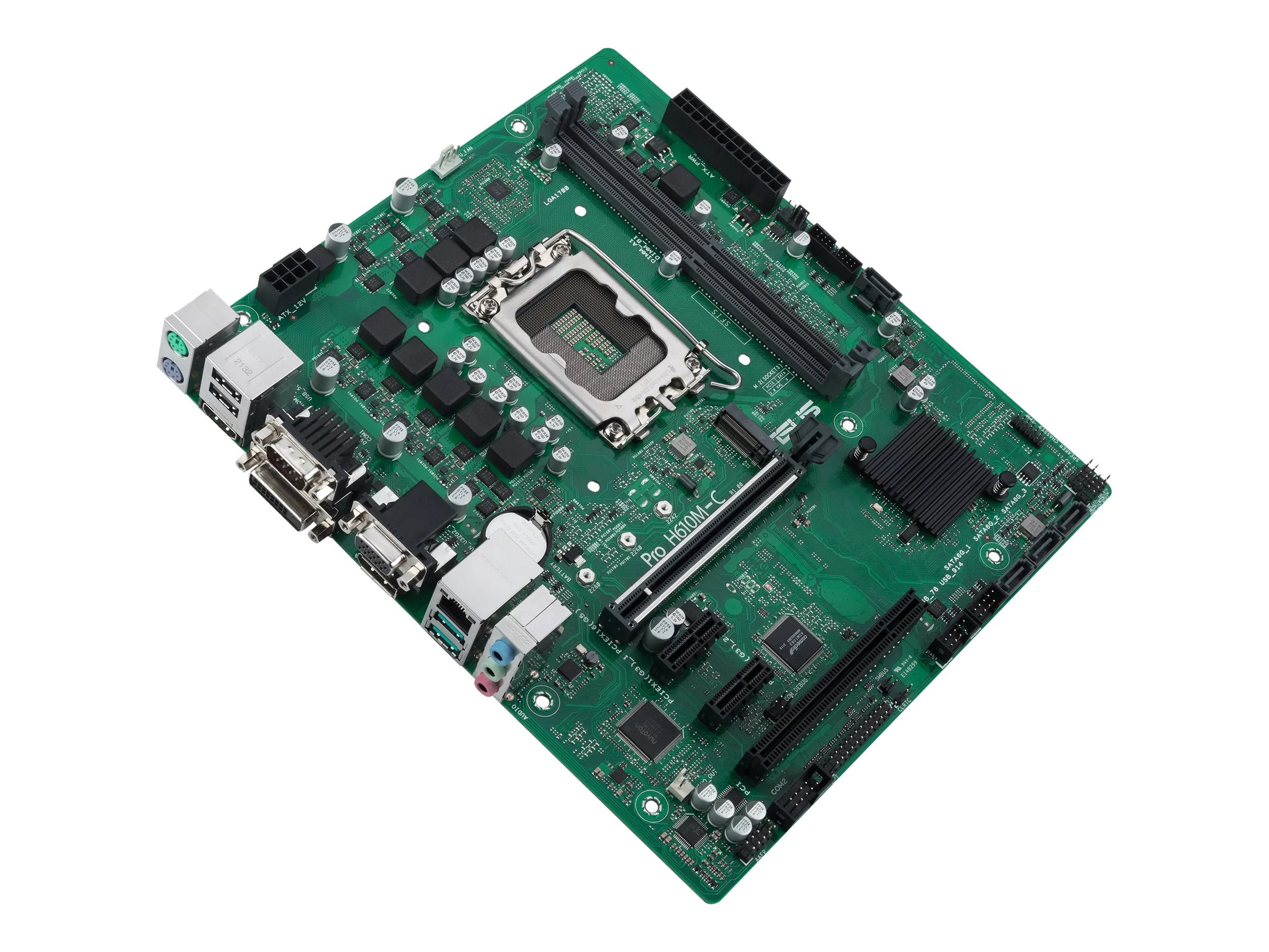 ASUS PRO H610M-C-CSM Motherboard Vorderansicht
